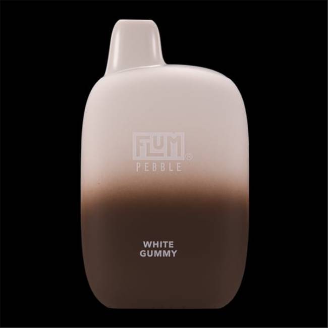 FLUM PEBBLES 6000 baforadas goma branca 828A87 | FLUM PEBBLE VAPE FLAVORS